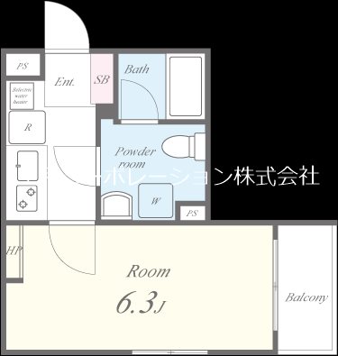 ランドヴィル千住柳町 間取り図
