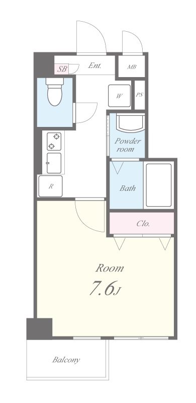クアトロＮ(エンヌ) 間取り図