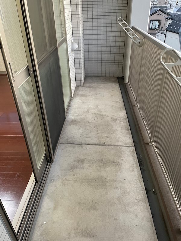 コントレイル ベランダ