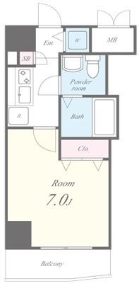 プロムナード岩楯 間取り図