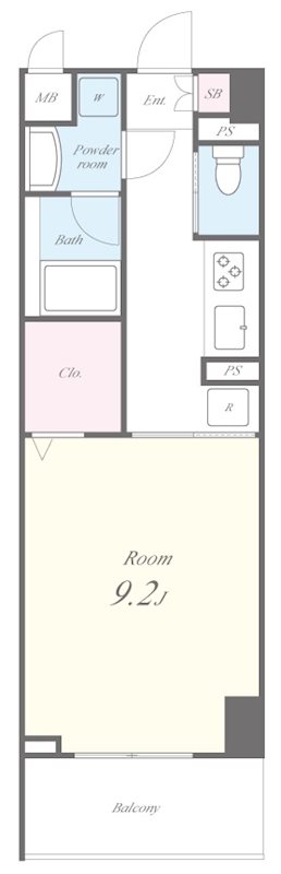 ヴィラエクセル 間取り図
