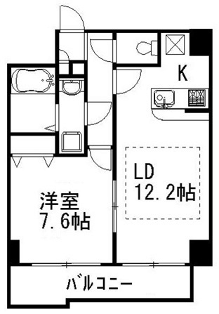 カトルセゾン 間取り図