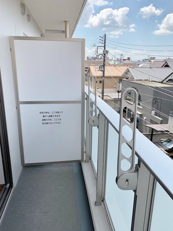 ユービ12 ベランダ