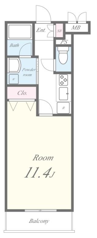 ジョイハイム 間取り図