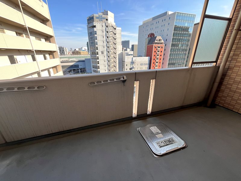 ウエストコート新大阪 ベランダ