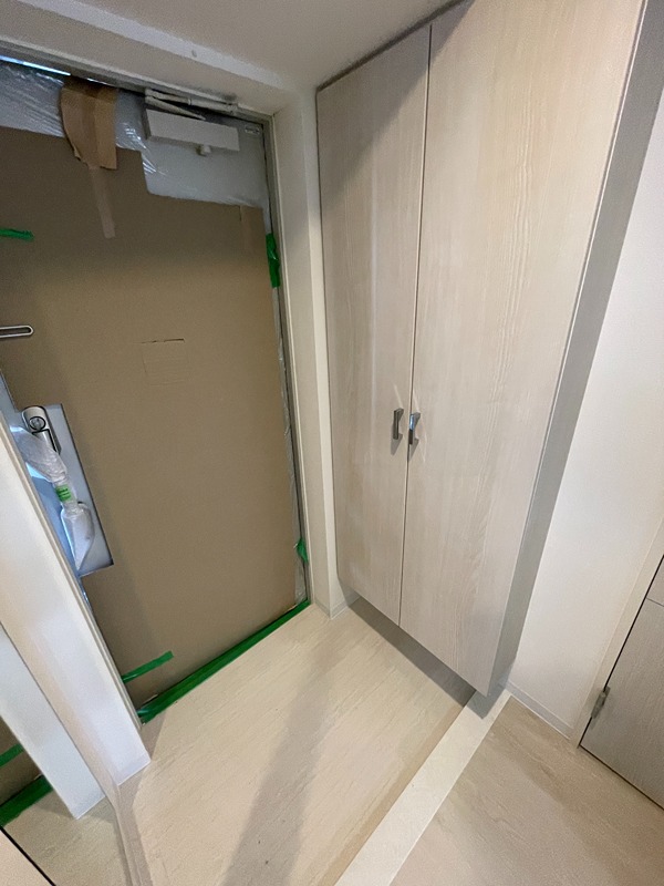 グランパール森ノ宮 玄関