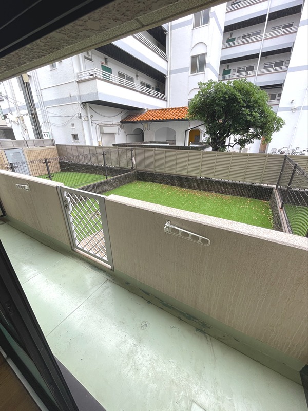 パレス中もず ベランダ