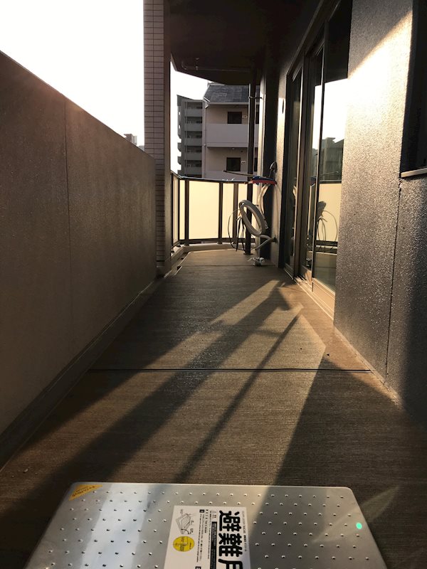 Cherir(シェリール)六甲道 ベランダ