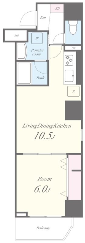 MEINSCHLOSS亀戸（マインシュロス亀戸） 間取り図
