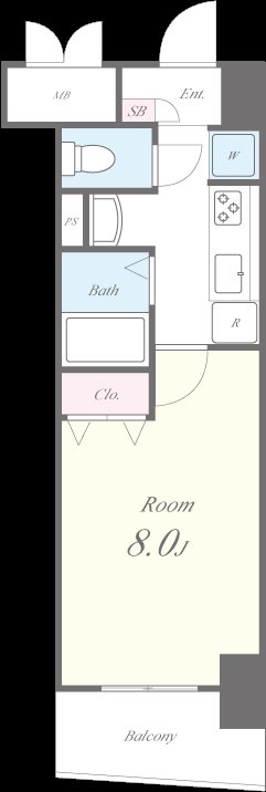カーサフェリーチェ 間取り図
