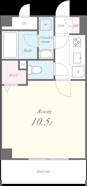 イルミナーレ学大 間取り図