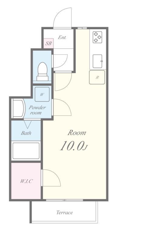 コンフォート アソシア 間取り図
