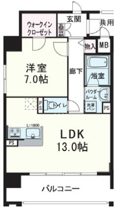 TOMODOAL北梅田（トモドールキタウメダ） 0506号室 間取り