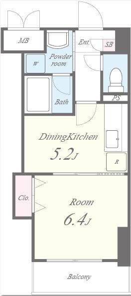 プラネット46 間取り図