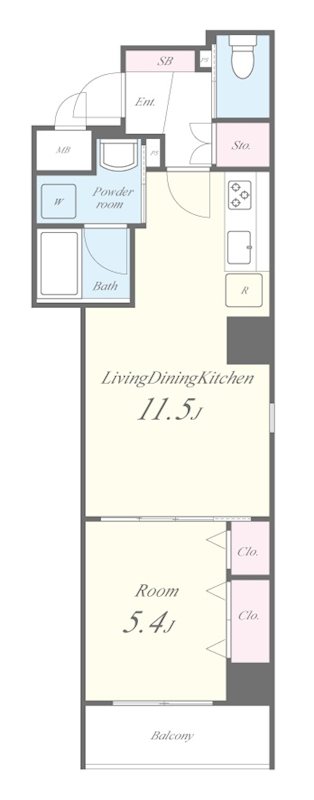 KS本牧StoryⅠ 間取り図
