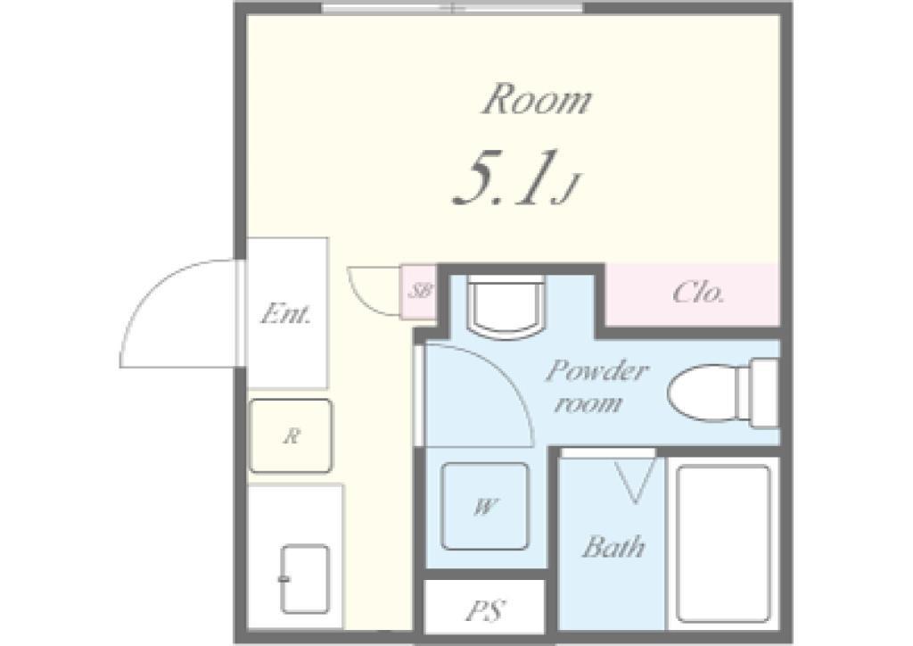 セレリア春日町 間取り図