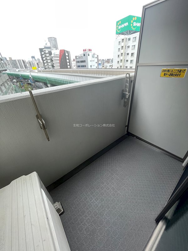 プランドール中之島　 ベランダ