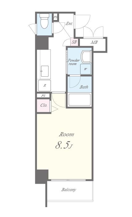 プラネット46 間取り図