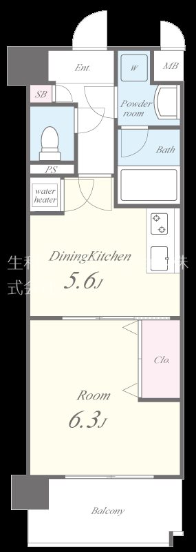 トミール・コート 間取り図