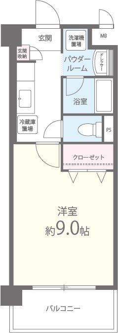 メゾン・ド・ベルーフ 間取り図