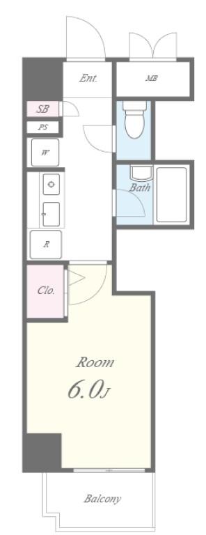 グランディールY.S. 間取り図