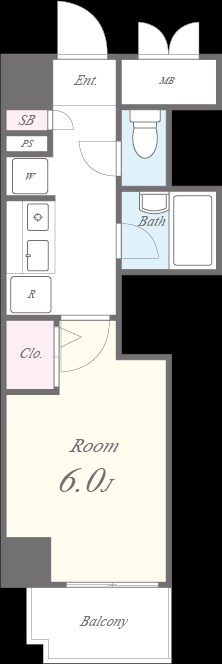 グランディールY.S. 間取り図