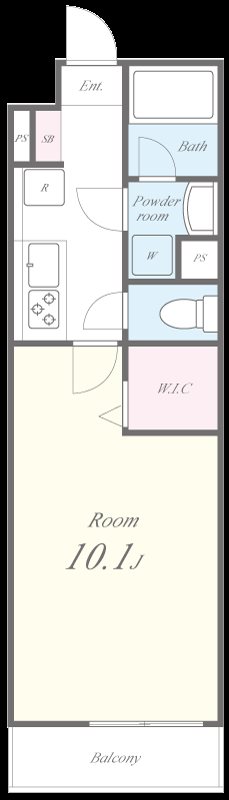 Noble Dwell（ノーブルドエル） 間取り図