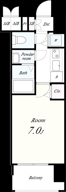 セイワパレス玉造上町台 間取り図