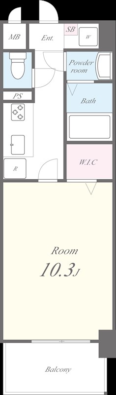 エスポワールYM 間取り図