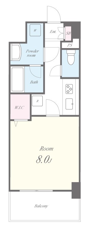 ソレアード並木 間取り図
