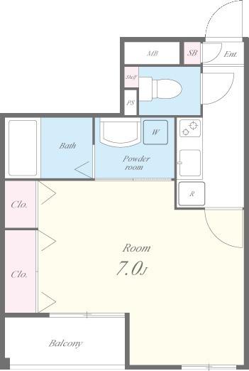 ベラ フォレスタ目白 間取り図