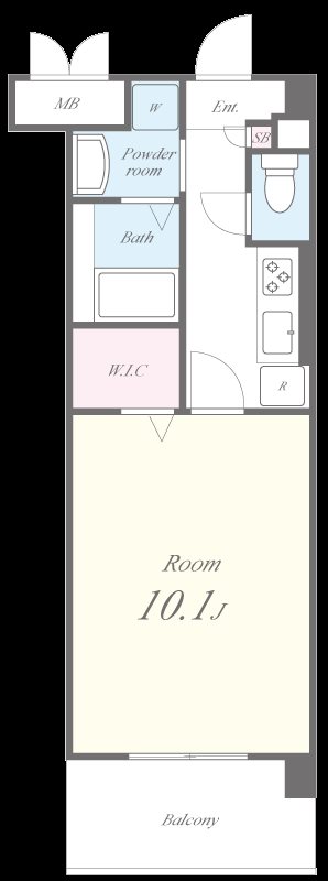 マーケイ 間取り図