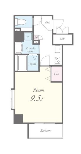 フォルテューヌ三鷹 間取り図