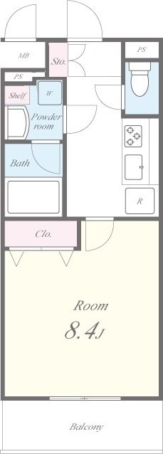 プローシュ 間取り図