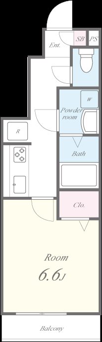 アイランドエクセル上板橋 間取り図