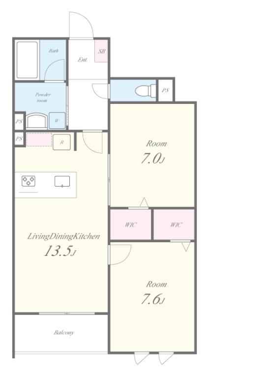 Stadt Nerima-kasugacho 間取り図