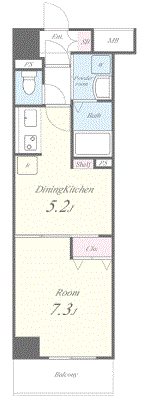 ＣＯＺＹＣＯＵＲＴ（コウジーコート） 間取り図