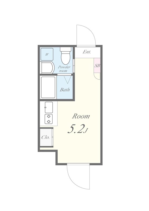 FLレジデンス早稲学府Ⅲ 間取り図