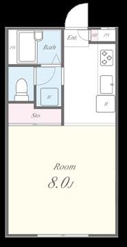 エステートピアドエル 間取り図