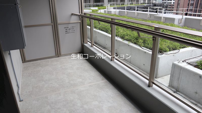 パークタワー勝どきサウス ベランダ