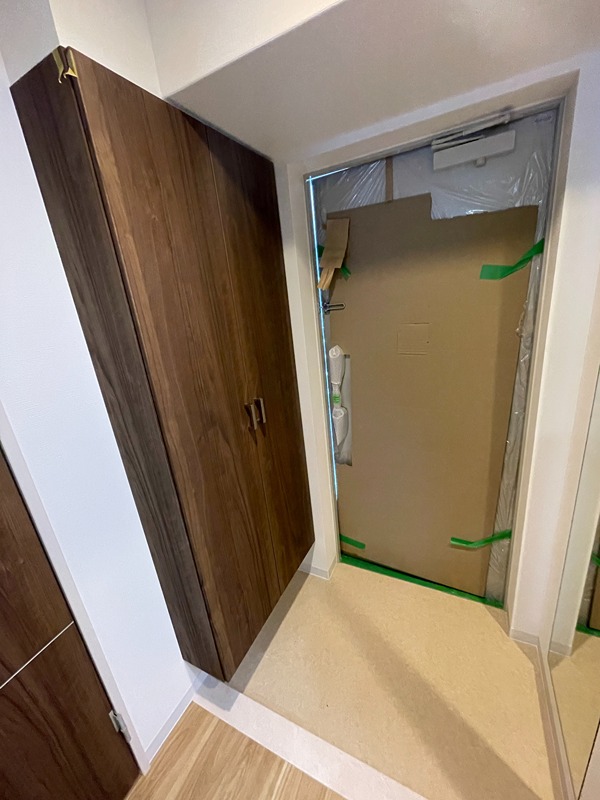 グランパール森ノ宮 玄関