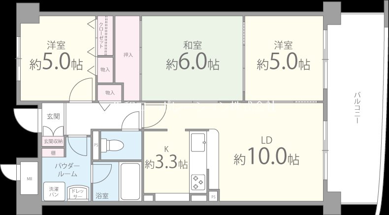グランカーム和泉中央 間取り図