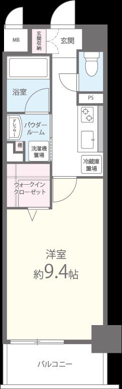 シュロス　フォン　コウナン 間取り図