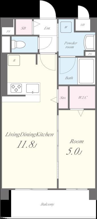 ホープハウスⅢ 間取り図