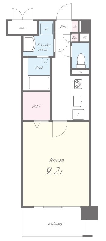 ブランカヒルズ 間取り図