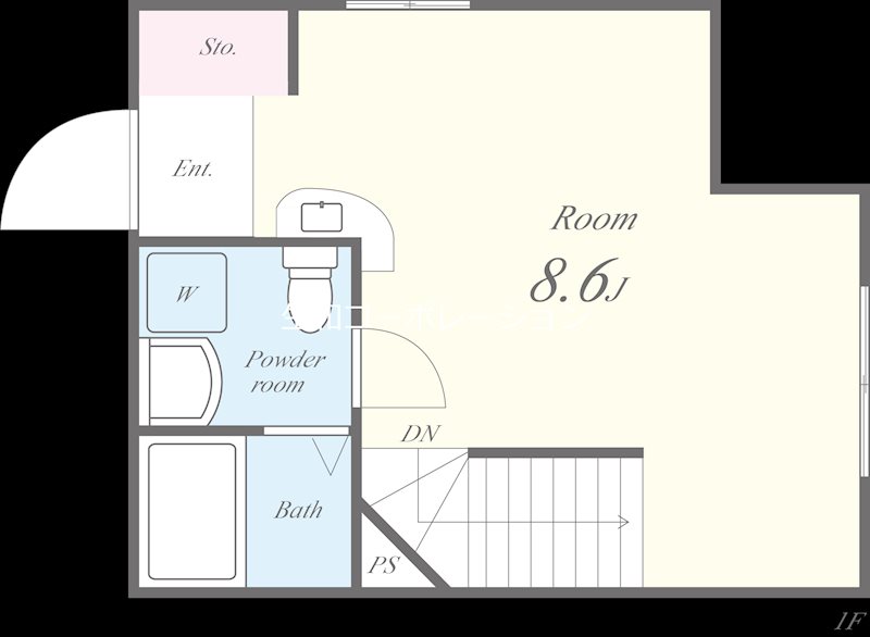 FLレジデンス芝公館 間取り図