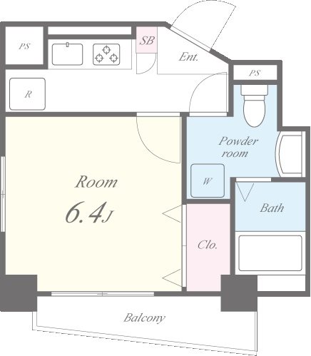 チェリーコート西小山 間取り図