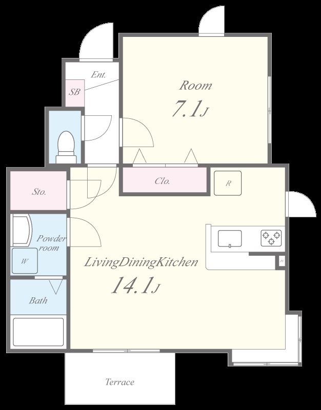 日比谷パティオ 間取り図