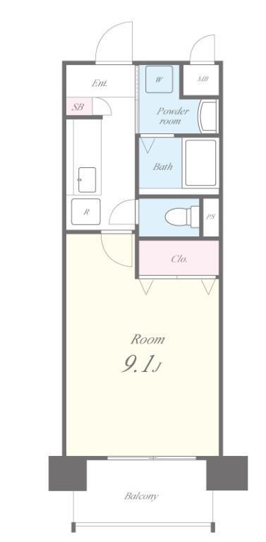 ビンシスターレット 間取り図