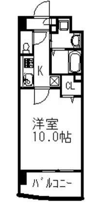 グランディールタチバネ 間取り図